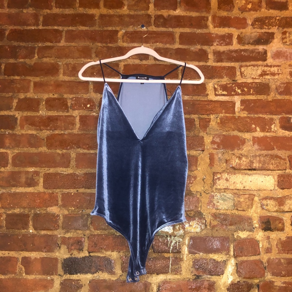 Velvet body suit from express. Never worn.
